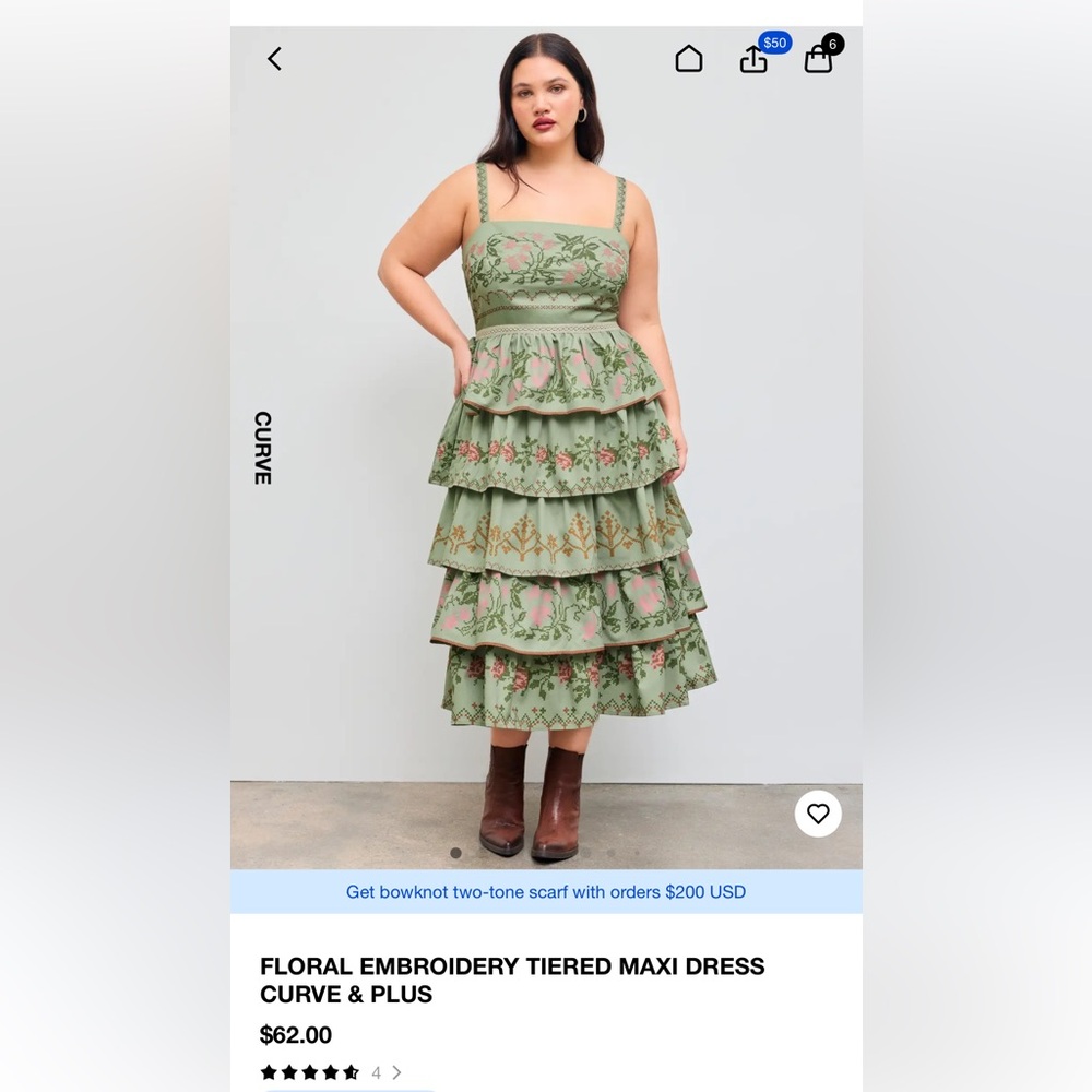 Cider dress new with tags, 1XL